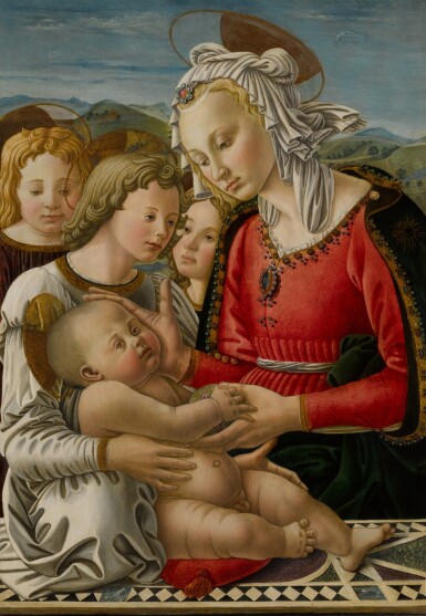 The Madonna and Child with Three Angels: The "Benson Madonna"