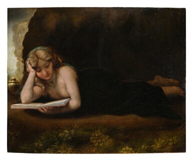 Antonio Allegri, called Correggio, Saint Mary Magdalen reading