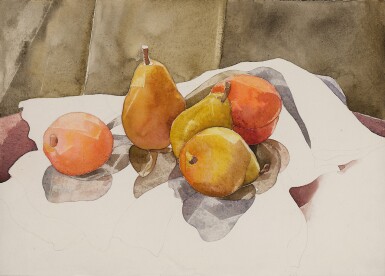 Fruit, Pears and Peaches