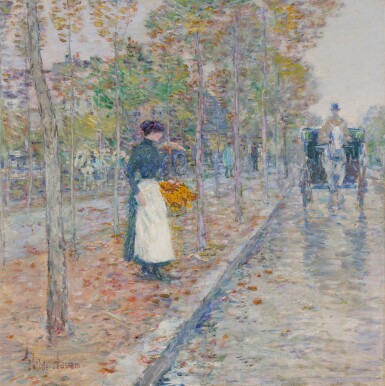 Autumn Boulevard, Paris