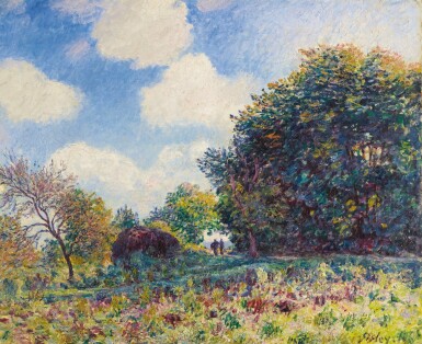 Chemin à l'entrée d'un bois