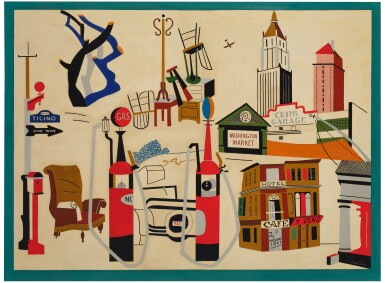 Stuart Davis, New York – Paris No. 3