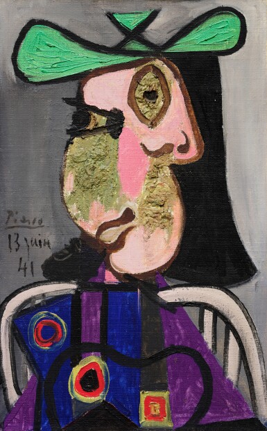 Pablo Picasso, Femme au chapeau