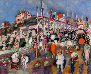 Raoul Dufy, L'Estacade à Sainte-Adresse