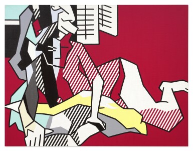 Roy Lichtenstein, Woman Reading
