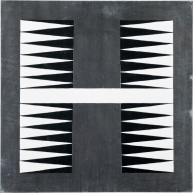 Untitled (Lead Chevron: 9)