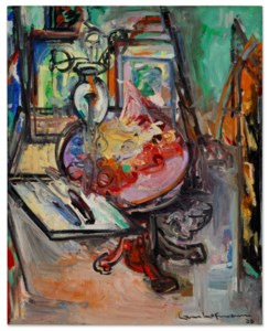 Atelier (Still Life: Table with White Vase)