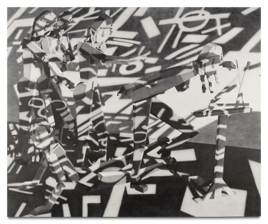 Avery Singer, Happening