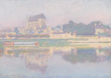 Claude Monet, Église de Vernon, Soleil