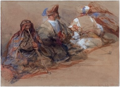 Seated Tribesmen, Petra 
