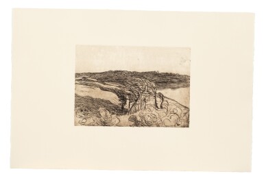 Paysage avec des Arbres d'un Aber