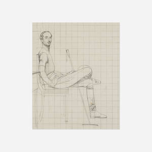 Study for the portrait of Count Pierre de Quinsonas