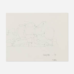 Sketch of Walt Disney Concert Hall, Los Angeles