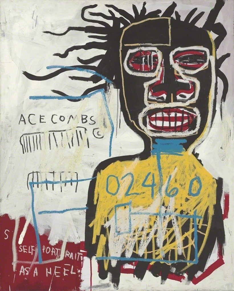Jean-Michel Basquiat, Self Portrait as a Heel