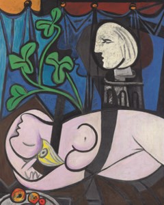 Pablo Picasso, Nude, Green Leaves and Bust
