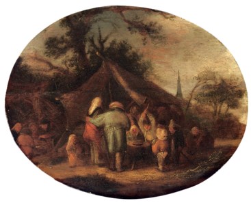 Peasants at a 'kermesse'