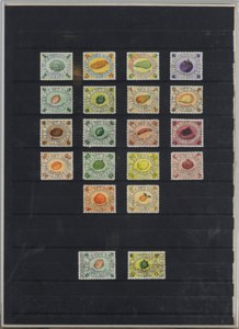 Iles des Sourds - a series of 20 stamps in one frame