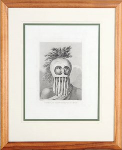 A Man of the Sandwich Islands, in a Mask