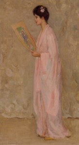 Lady with a Watercolor