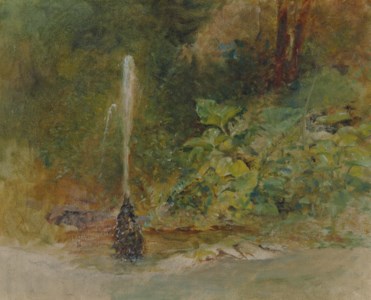Fountain at Comfort Lodge, Florida