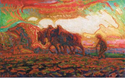 A plough team