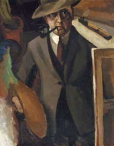 A self portrait as a painter