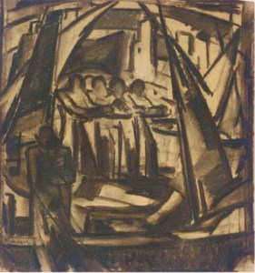 Fishermen and boats