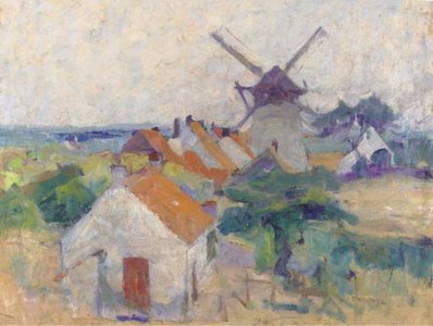 Siska's windmill in Knocke