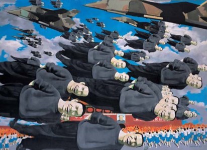 Yue Minjun, Untitled