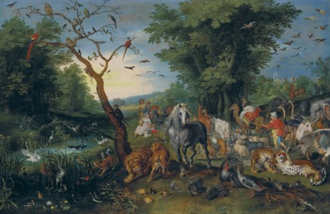 Jan Brueghel II, The entry of the animals into Noah's ark