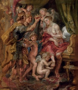 Sir Peter Paul Rubens, Alexander and Roxana