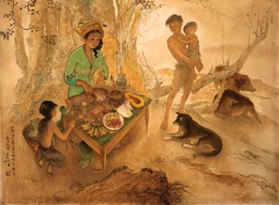 Lee Man Fong, Rojak seller