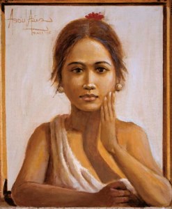 Gadis di jendela (Girl at the window)