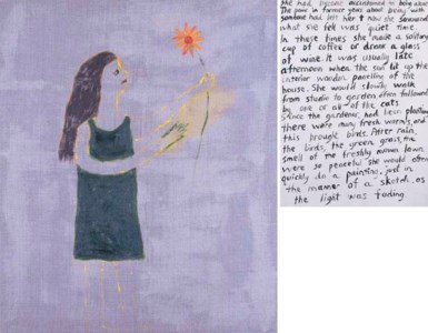 Girl with Flower