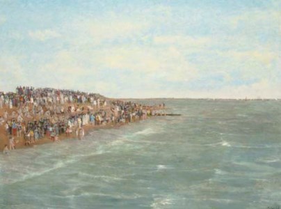 Watchers on a Beach