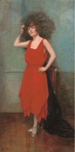 La robe rouge