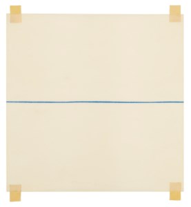 Blue Line Drawing #1