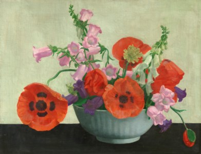 Poppies and Foxgloves