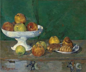 Paul Cézanne, Pommes et gâteaux