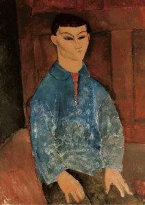 Amedeo Modigliani, Moïse Kisling seduto