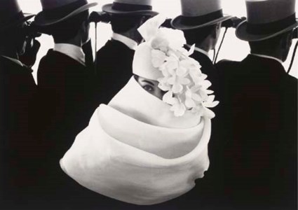 Givenchy Hat, Jardin des Modes, Longchamp, 1958