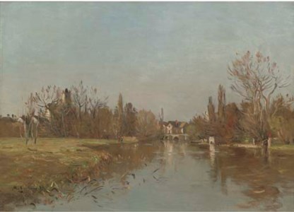 Au bord de la rivière