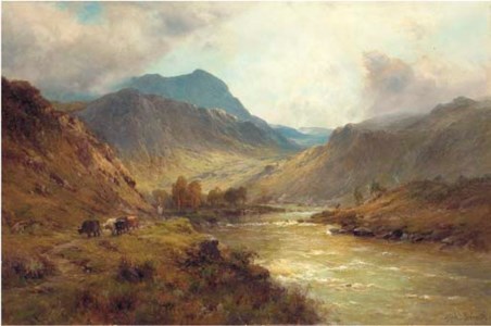 A mountain pass at Callander