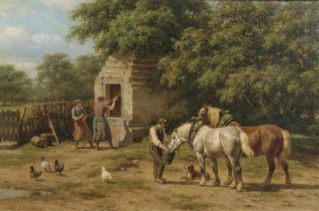 De Gasthuisput bij Bemelen, Limburg: fresh water for the horses