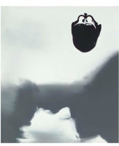 Untitled (Two men throwing bombs from a balloon)
