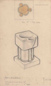 Design for a Font in Portland stone