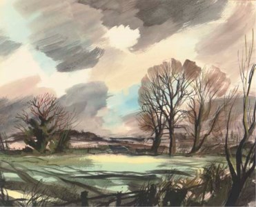 Windy Day, Cornard Parva, Suffolk