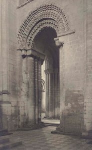 From South West Chapel into Nave, c. 1900