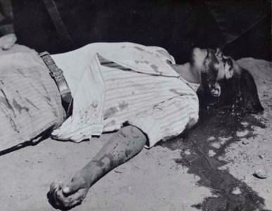 Obrero en Huelga, Asesinado, 1934