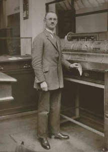 Savings Bank Cashier, Cologne, 1928